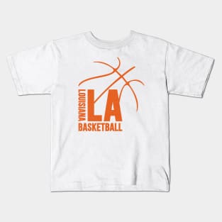 Louisiana Basketball 01 Kids T-Shirt